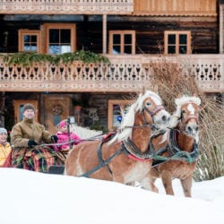 Pferdeschlittenfahren – Winterurlaub in Altenmarkt im Pongau